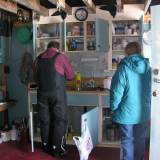PCamp2 Joe puts on a kettle for lunch in his camp